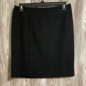 Black Mini Pencil Skirt for Work